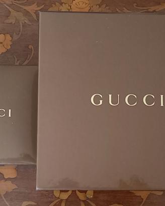 Gucci scatola doppia per gioielli originale