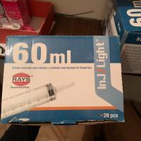 2 pacchi di siringhe da 60ml