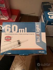 2 pacchi di siringhe da 60ml
