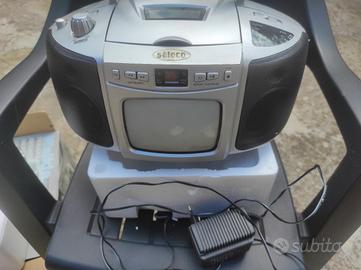 tv radio seleco vintage 