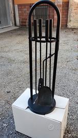 Set accessori per caminetto o stufa a legna