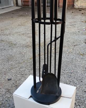 Set accessori per caminetto o stufa a legna
