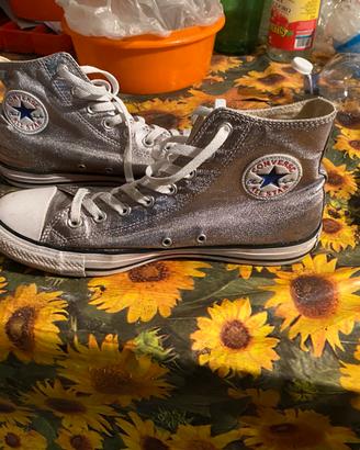 Converse Chuck Taylor All Star Alte - Argento