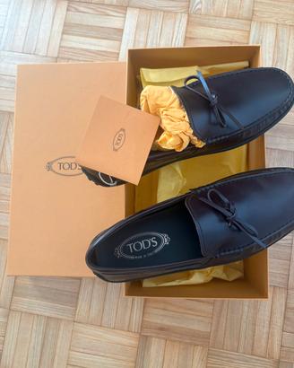 Mocassini Tod's Uomo in Vera Pelle Testa di Moro -