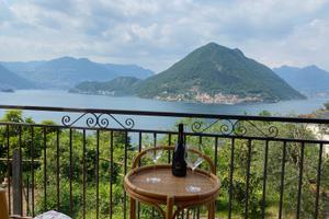 Appartamento con vista lago d'iseo