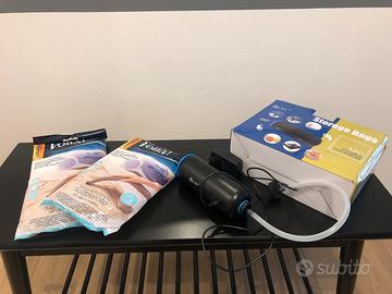 Kit sottovuoto per vestiti + 4 sacchi sottovuoto