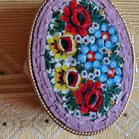 scatolina porta pillole mosaico 