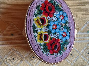 scatolina porta pillole mosaico 