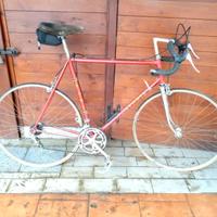 Bici da corsa PASI rosso metallizzato