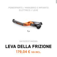 Leva frizione power parts ktm duke 790/890
