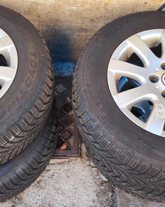 ruote cerchi neve Volkswagen golf 15