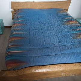 Letto matrimoniale legno massello