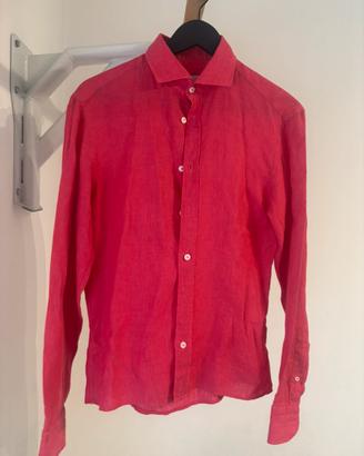 Camicia uomo Bastoncino in lino