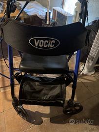 Deambulatore per anziani 4 ruote