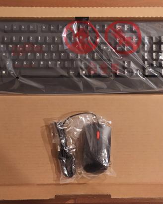 Kit Tastiera + Mouse LENOVO USB NUOVI