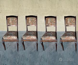 Sedie antiche in legno
