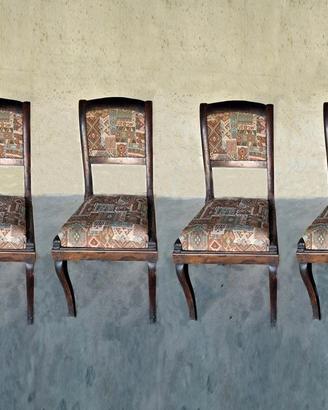 Sedie antiche in legno