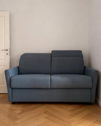 Divano letto artigianale con materasso in lattice