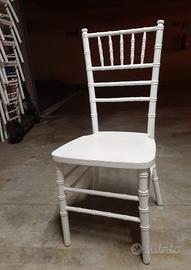Sedie chiavarina bianche  pezzi n° 35