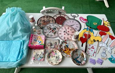Compleanno a tema Alice in wonderland