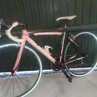 bici da corsa  in blocco,