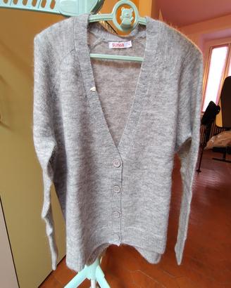 cardigan grigio
