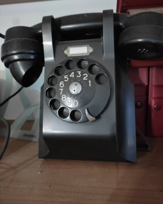Telefono parete bachelite originale