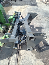 Aggancio porta attrezzi merlo con snodo