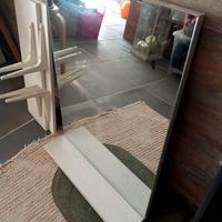 specchio per bagno con mensola
