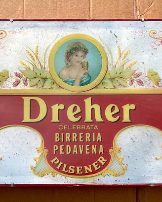 Specchio quadro birra vintage ( nuovo sigillato )