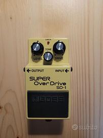 Pedale Boss SD-1 Super Overdrive