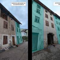 Castello tesino (tn): intero edifico terra-cielo