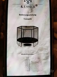 trampolino kesser nuovo 559 euro da scontare 