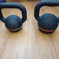 kettlebell da 12 kg e 16 kg