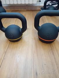 kettlebell da 12 kg e 16 kg