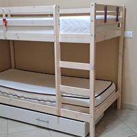 letto castello in legno ikea