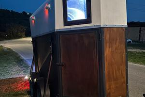 Trailer per cavalli due posti