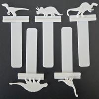 Collezione 5 segnalibri a tema dinosauri