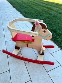 Cavallo a dondolo bambini