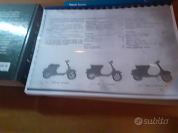 volumi vespa,e lambretta d'epoca