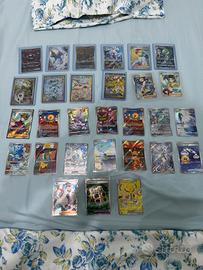 Lotto carte Pokemon diverse espansioni