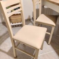 sedie beige come nuove