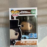 Funko Pop april ludgate prom outfit 1581 parks and