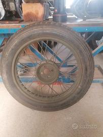 ruota motocarro guzzi trialce
