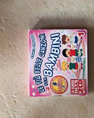 Cofanetto 2 Cd con basi musicali BIMBO MIX