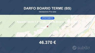 Immobile in asta di 112 m² con box auto a Darfo Bo