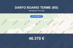 Immobile in asta di 112 m² con box auto a Darfo Bo