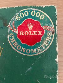 Scatola Rolex vintage