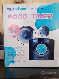 Alimentatore per pesci con timer automatico 