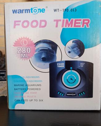Alimentatore per pesci con timer automatico 
